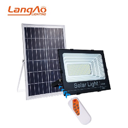 JX-H series solar flood light-BLACK SHELL